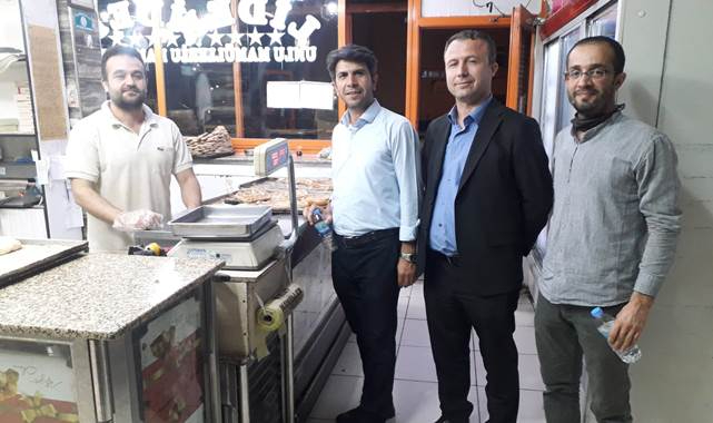 Emin Özaslan esnaf ve ev ziyaretlerine devam ediyor