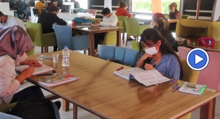 Eyyübiye'de sınava hazırlanan öğrenciler Kuş'a teşekkür etti