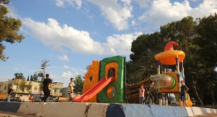 Eyyübiye Belediyesinden Yardımcı kırsal mahallesinde park