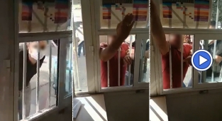 Eyyübiye’deki sağlık ocağında gergin anlar