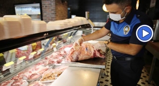 Haliliye'de kasaplar denetlendi