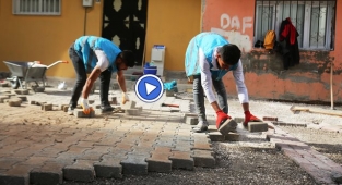 Haliliye'de üst yapı çalışmaları devam ediyor