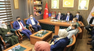 İl Başkanı Kırıkçı, Haliliye teşkilatını ziyaret etti