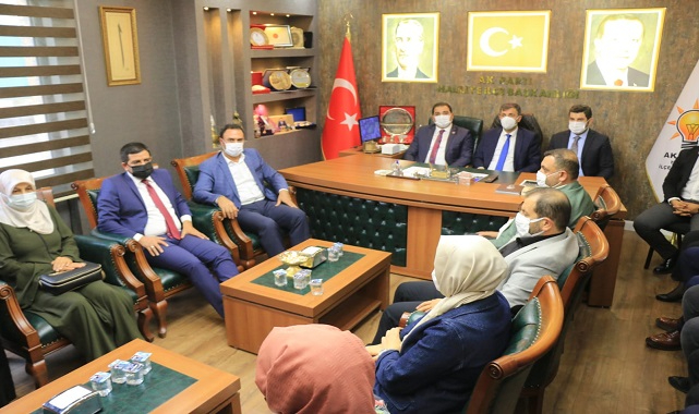 İl Başkanı Kırıkçı, Haliliye teşkilatını ziyaret etti