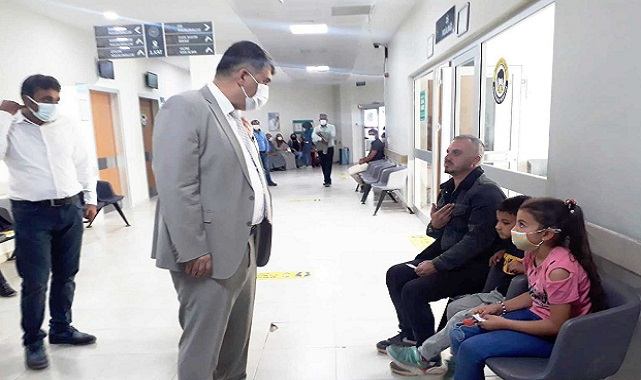 İl Müdürü Gülüm ilçe hastanesini ziyaret etti