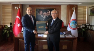 İl Nüfus Müdürü Başaran'dan Kaymakam Duman'a ziyaret