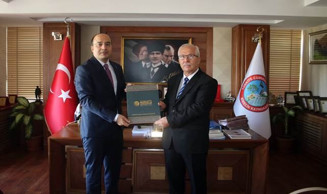 İl Nüfus Müdürü Başaran'dan Kaymakam Duman'a ziyaret