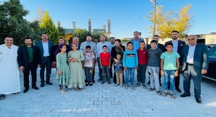 İlçe Başkanı Eyyüpoğlu kırsal ziyaretleri sürdürüyor