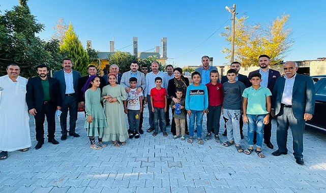 İlçe Başkanı Eyyüpoğlu kırsal ziyaretleri sürdürüyor