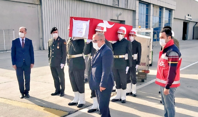 Kıbrıs'ta hayatını kaybeden askerin cenazesi Urfa'ya getirildi