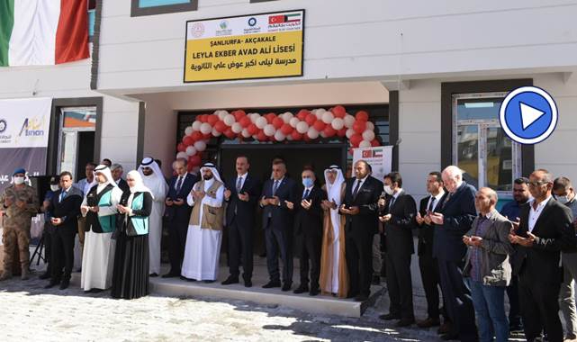 Kuveytli Hayırseverlerin inşa ettiği okullar hizmete açıldı