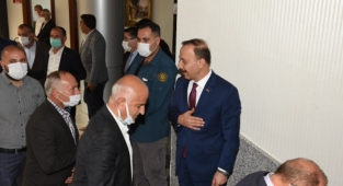 Muhtarlardan Vali Erin’e ziyaret