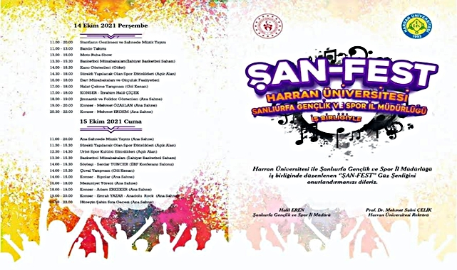 Öğrenciler ŞAN-FEST ile eğlence ve spora doyacak