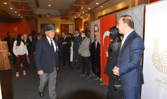 Şanlıurfa’da Cumhuriyet resepsiyonu düzenlendi
