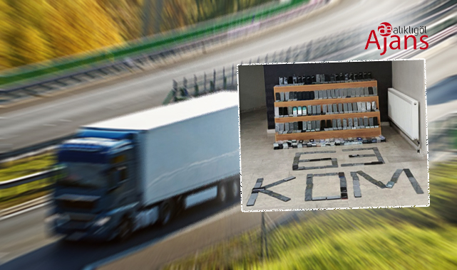 Şanlıurfa'da durdurulan tırdan kaçak telefon çıktı