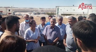 Şanlıurfa’da işten çıkarılan işçilere bir destek de HDP’den