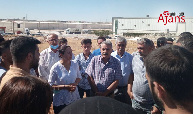 Şanlıurfa’da işten çıkarılan işçilere bir destek de HDP’den