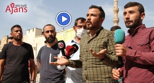 Şanlıurfa'da kaçan firmanın işçileri eylem yaptı