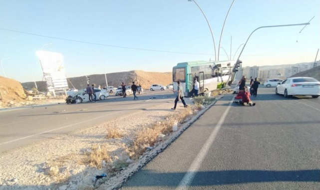 Şanlıurfa'da trafik kazası: Çok sayıda yaralı var