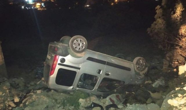 Şanlıurfalı sürücü ve bebeği Gaziantep'teki kazada yaralandı