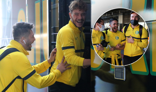 Şanlıurfaspor, kupa maçı için deplasmana böyle gitti