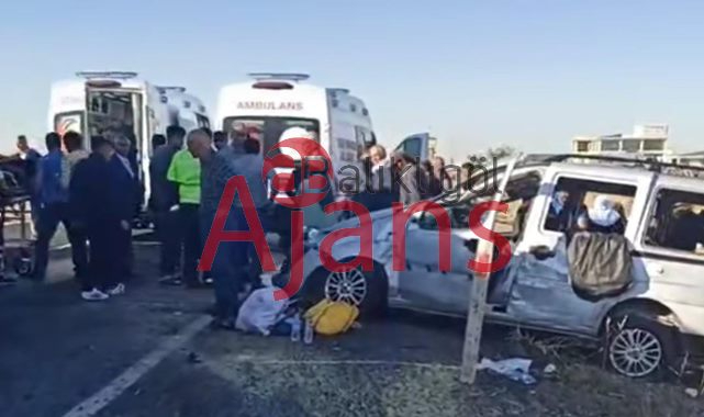 Siverek'te feci kaza! Olay yerinde can pazarı yaşandı