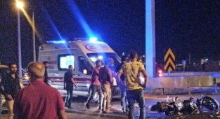 Suruç’ta tır ile motosiklet çarpıştı: Yaralılar var