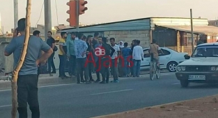 Viranşehir'de kaza: Otomobilin çarptığı kişi hastanelik oldu