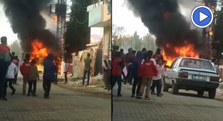 Viranşehir'de korku dolu anlar