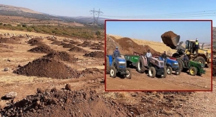 Zayıf arazi taşıma toprak ile güçlendiriliyor