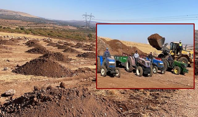 Zayıf arazi taşıma toprak ile güçlendiriliyor