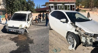 Akçakale’de yine aynı mevkide kaza: Yaralılar var