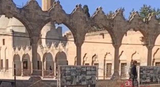 Balıklıgöl'de zemin çökmesi! Güvenlik şeridi çekildi