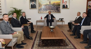 BİK heyeti Şanlıurfa’da: Vali Erin ile görüştüler