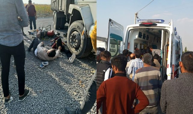 Bir kaza haberi de Harran'dan! 2 ağır yaralı