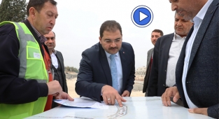 Canpolat devam eden projeleri inceledi