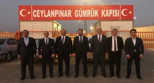 Ceylanpınar sınır kapısının durumu ele alındı