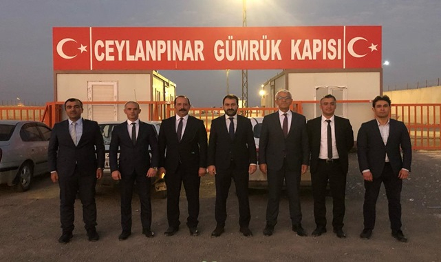 Ceylanpınar sınır kapısının durumu ele alındı
