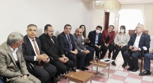 CHP Şanlıurfa İl Başkanlığına üst düzey ziyaret