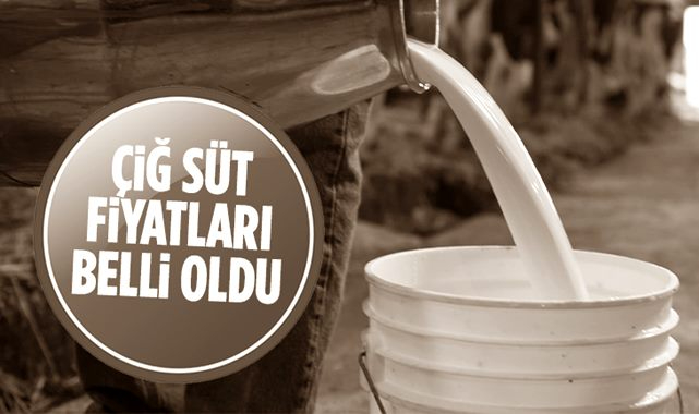 Çiğ süt fiyatları güncellendi: İşte yeni litre fiyatı