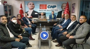 DP Şanlıurfa İl Başkanı Mustafa Polat CHP'yi ziyaret etti