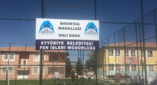 Eyyübiye Belediyesi 2 halı sahayı daha hizmete sundu