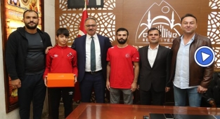 Eyyübiye’de başarılı sporcular ödüllendirildi