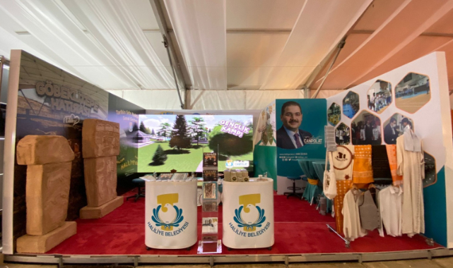 Haliliye Belediyesi Ankara'da stant açtı