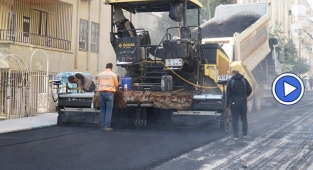 Haliliye’de asfaltlama çalışmaları devam ediyor