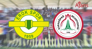 Karaköprü Belediyespor da bir puanla dönüyor