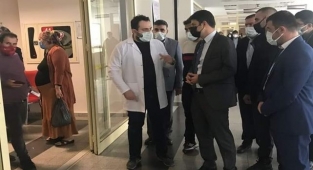 Kaymakam devlet hastanesinde incelemede bulundu