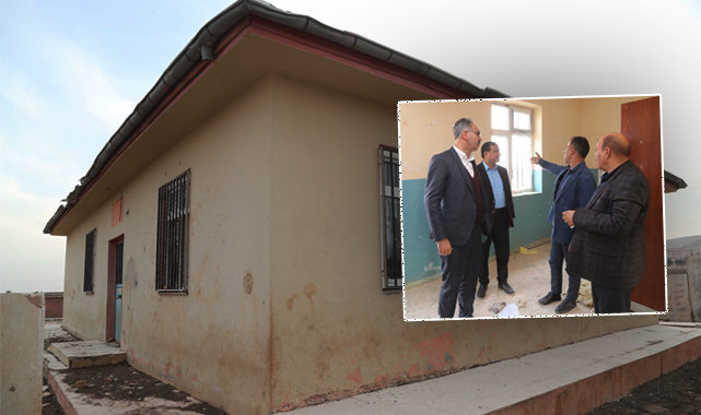 Kuş, Eyyübiye’de atıl durumdaki okul için harekete geçti