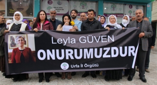 Leyla Güven’e hapis cezası verilmesine Şanlıurfa’da tepki