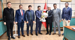 Okullar Platformu Milli Eğitim Müdürü Kurt’u ziyaret etti